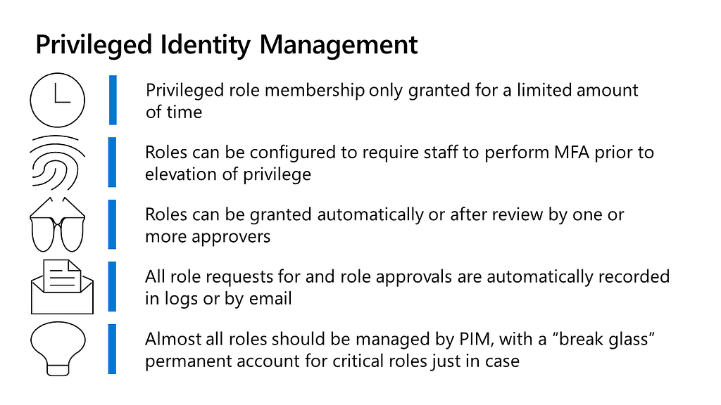 Privileged Identity Management in Azure