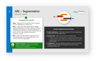 Enterprise segmentation & Zero Trust preparation
