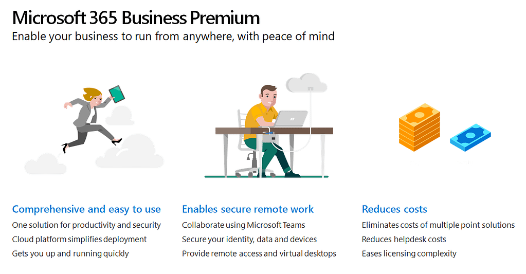 Enable your business to run from anywhere, with peace of mind.